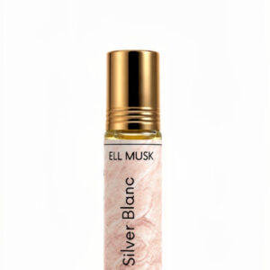 ELL Musk Silver blanc Fresh Citrus & Woody Attar Perfume Oil – Lemon, Orange Blossom & Spiced Herbs (6ml)
